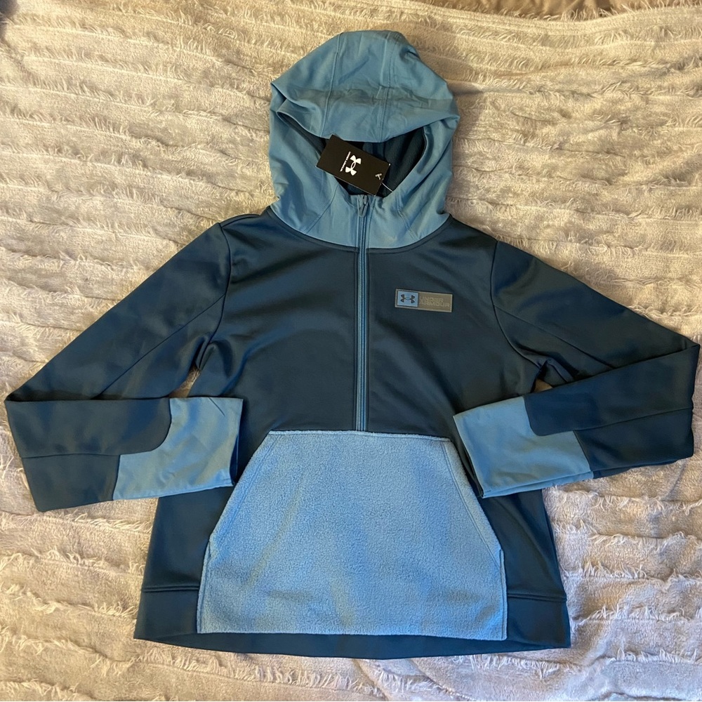 Under Armour Women’s XS Half Zip Cropped Hoodie NEW